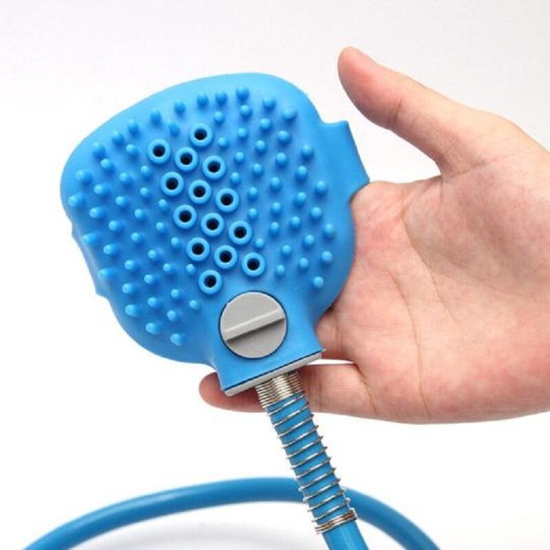 Pet Shower Bathing Scrubber Device - Omnivella